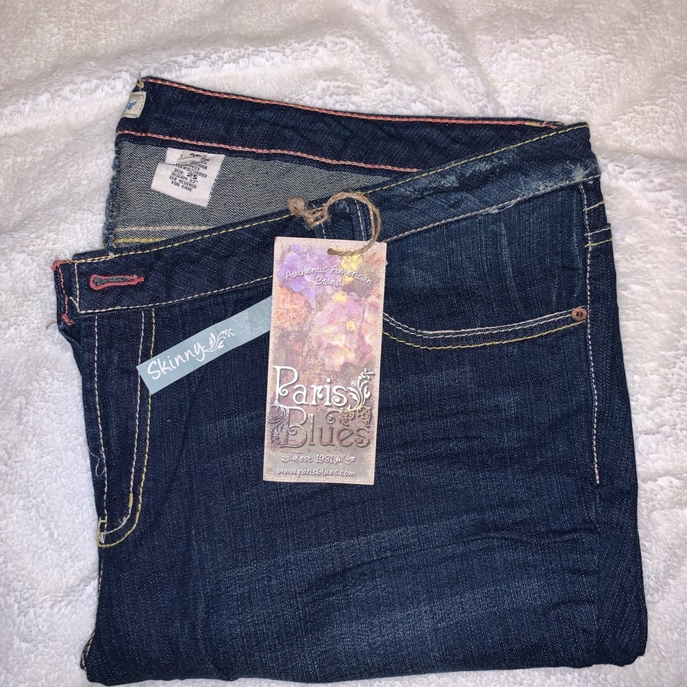 Paris Blues Straight Blue Jeans 👖 Classic Denim